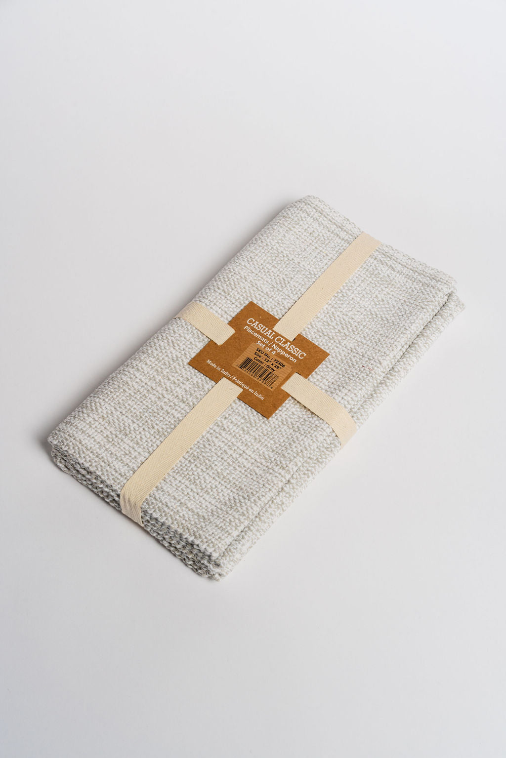 Casual Classic Cotton Placemats - Set of 4