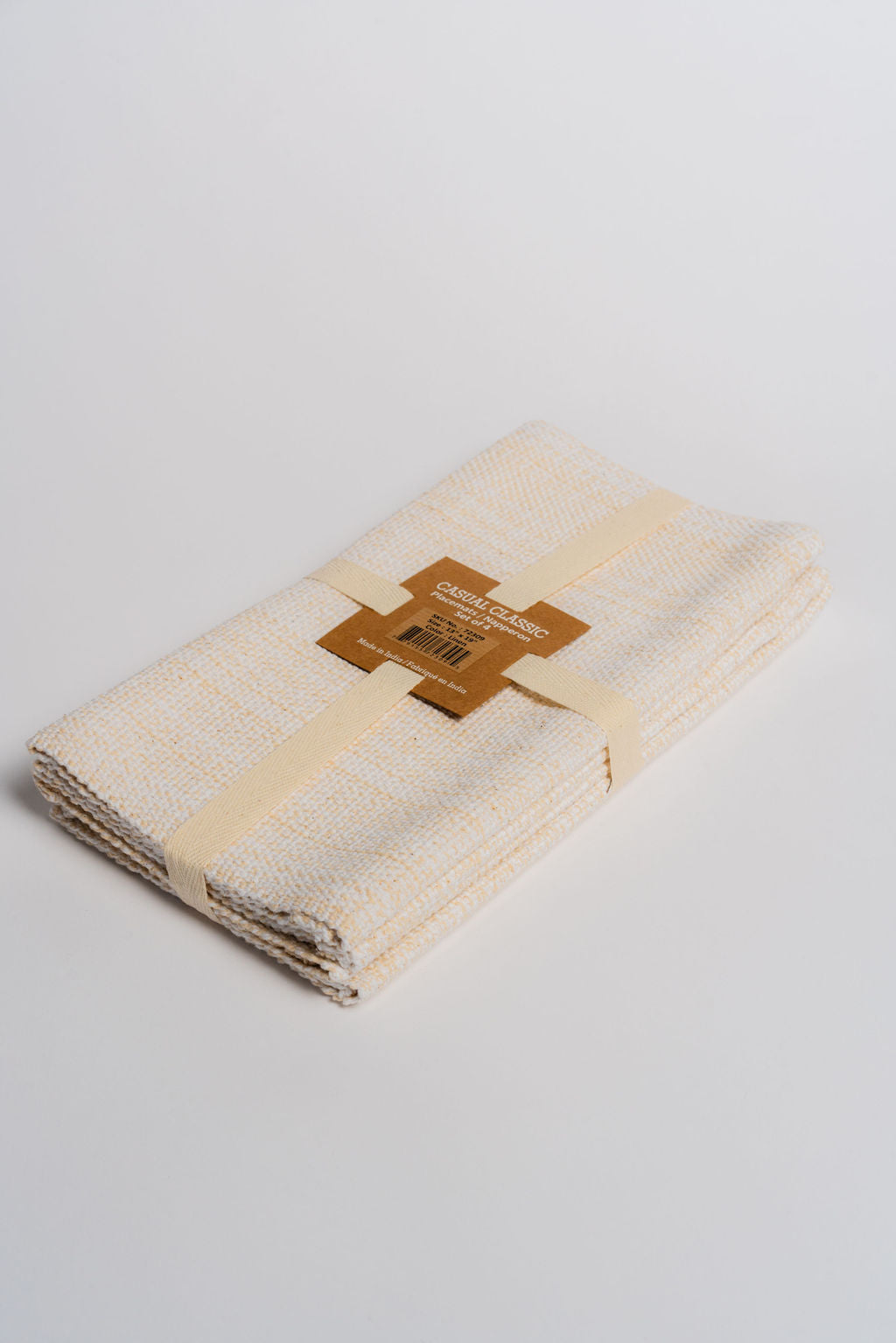 Casual Classic Cotton Placemats - Set of 4