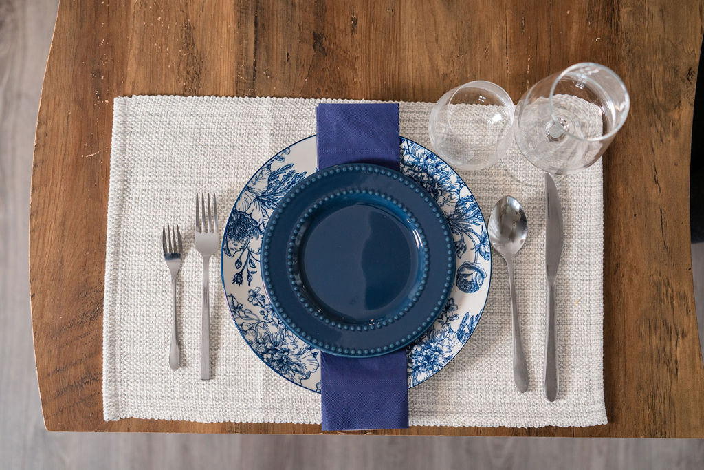 Casual Classic Cotton Placemats - Set of 4