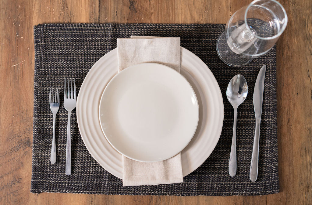 Casual Classic Cotton Placemats - Set of 4