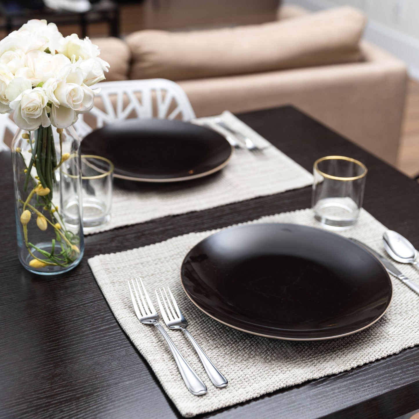 Casual Classic Cotton Placemats - Set of 4