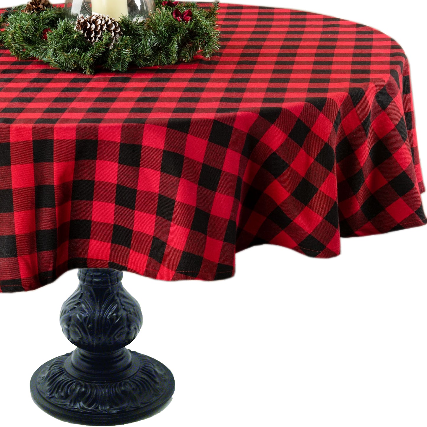 Buffalo Check Cotton Tablecloth
