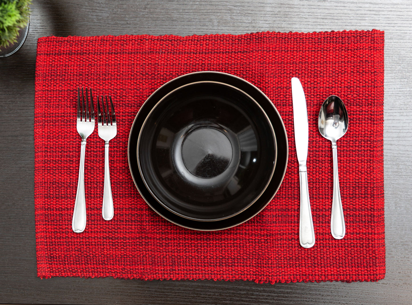 Casual Classic Cotton Placemats - Set of 4