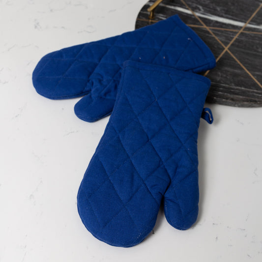 Solo Cotton Oven Mittens - Set of 2