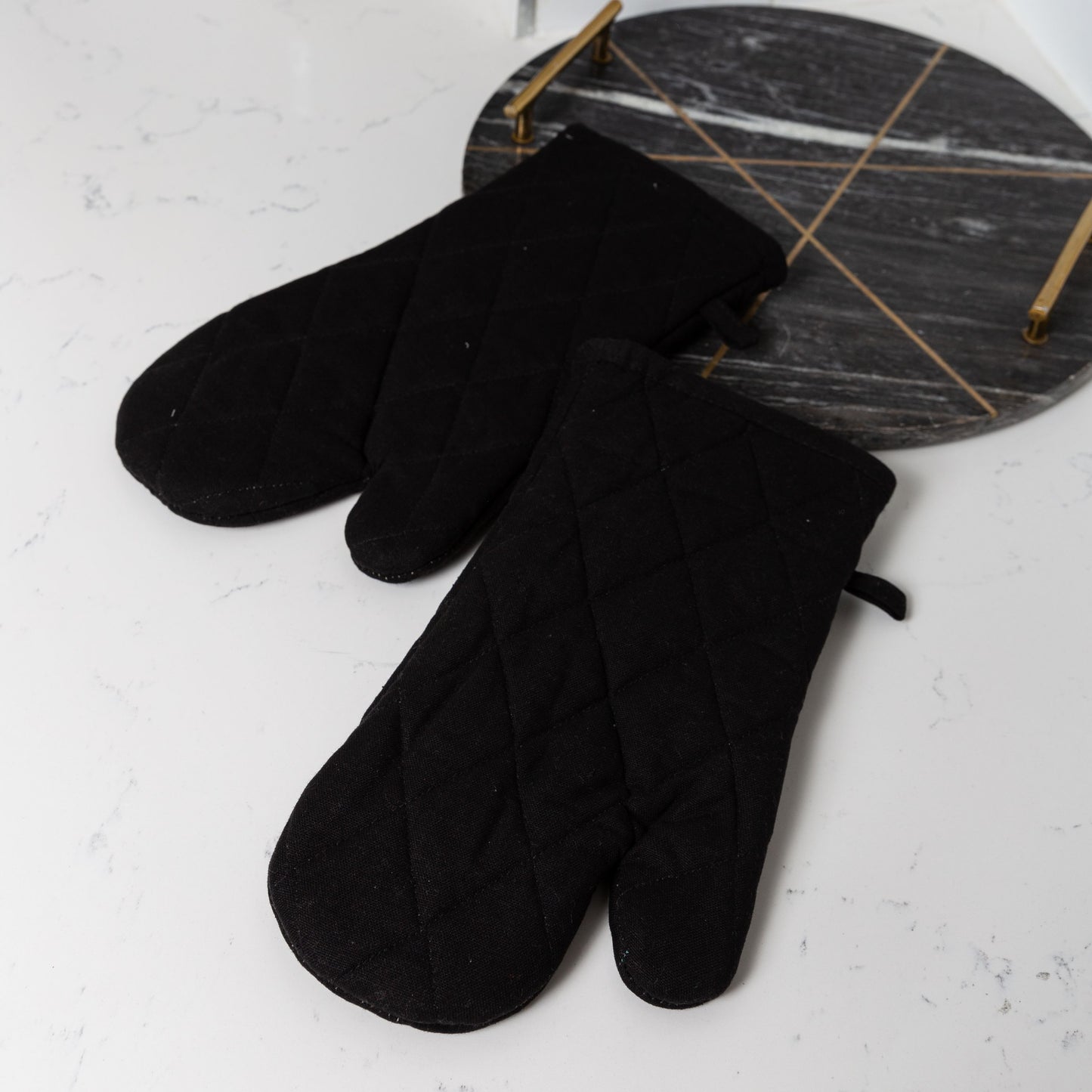 Solo Cotton Oven Mittens - Set of 2
