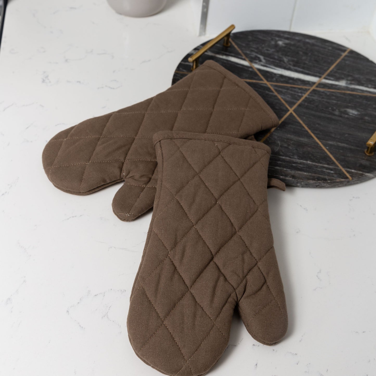 Solo Cotton Oven Mittens - Set of 2
