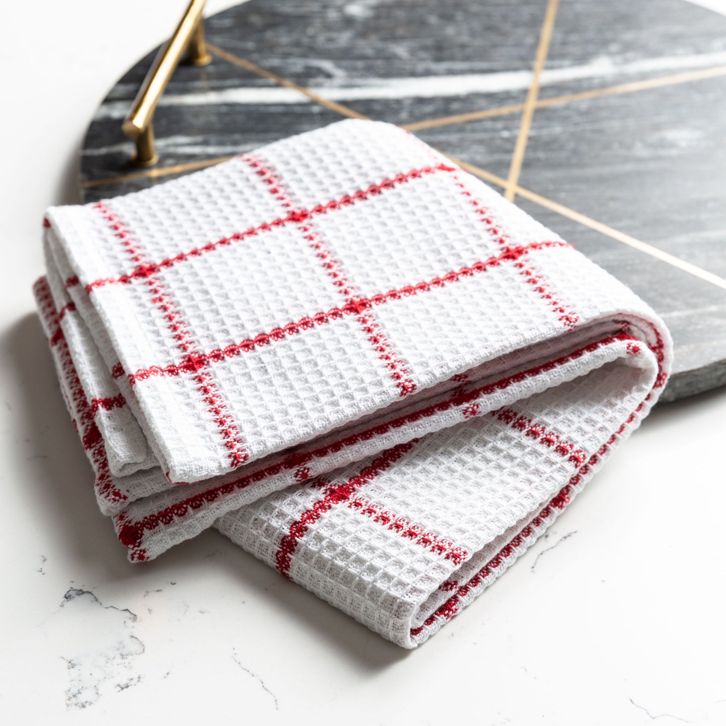 Solo Waffle Cotton Kitchen Towel