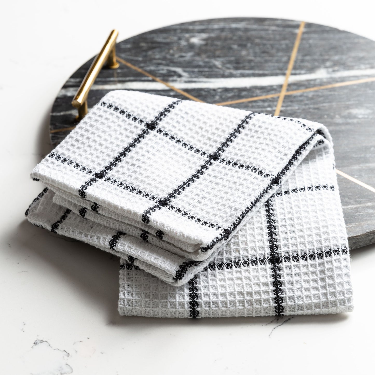 Solo Waffle Cotton Kitchen Towel