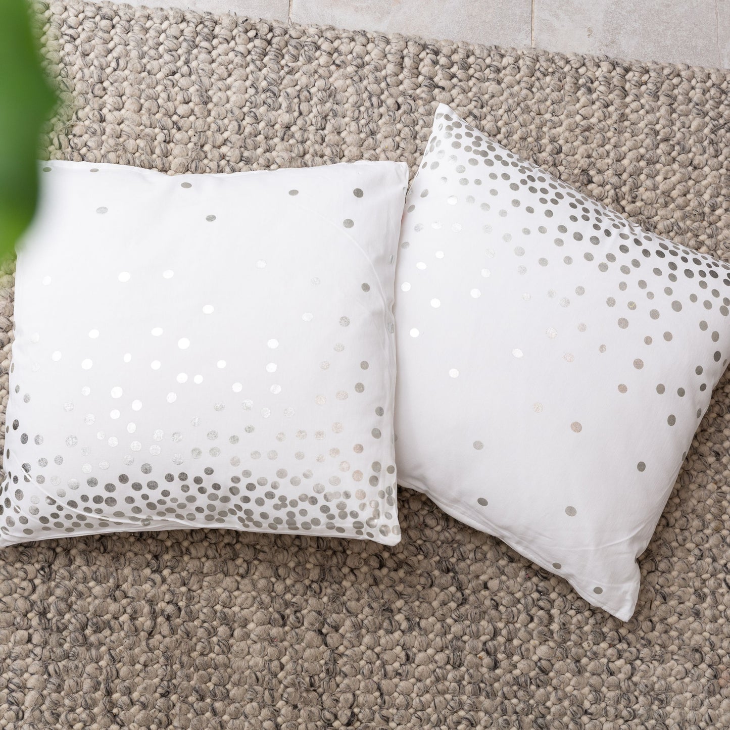 Holiday Lights Cotton Cushion with filler