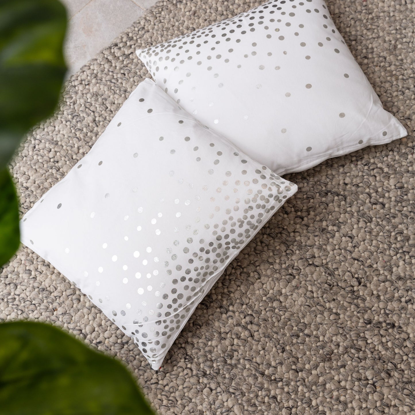 Holiday Lights Cotton Cushion with filler