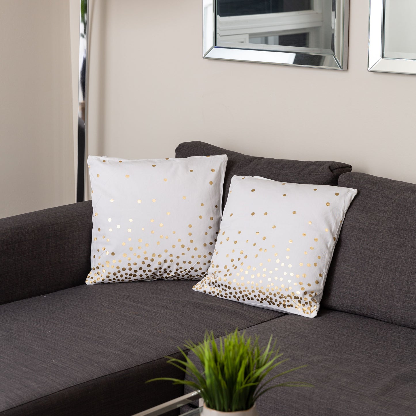 Holiday Lights Cotton Cushion with filler