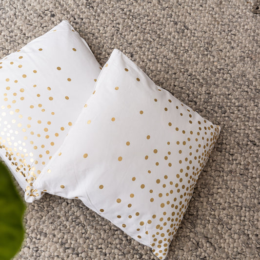 Holiday Lights Cotton Cushion with filler
