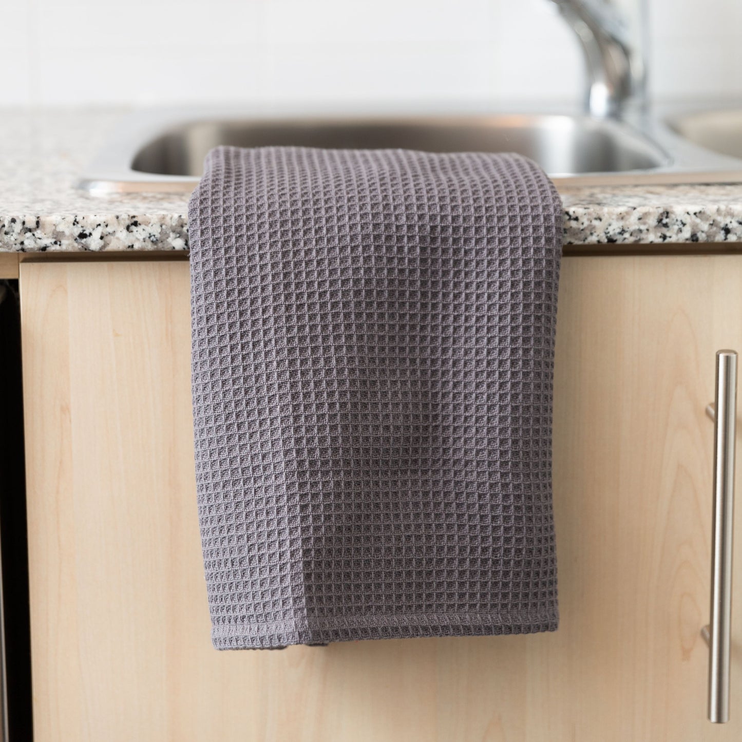 Broadway Waffle Cotton Kitchen Towel