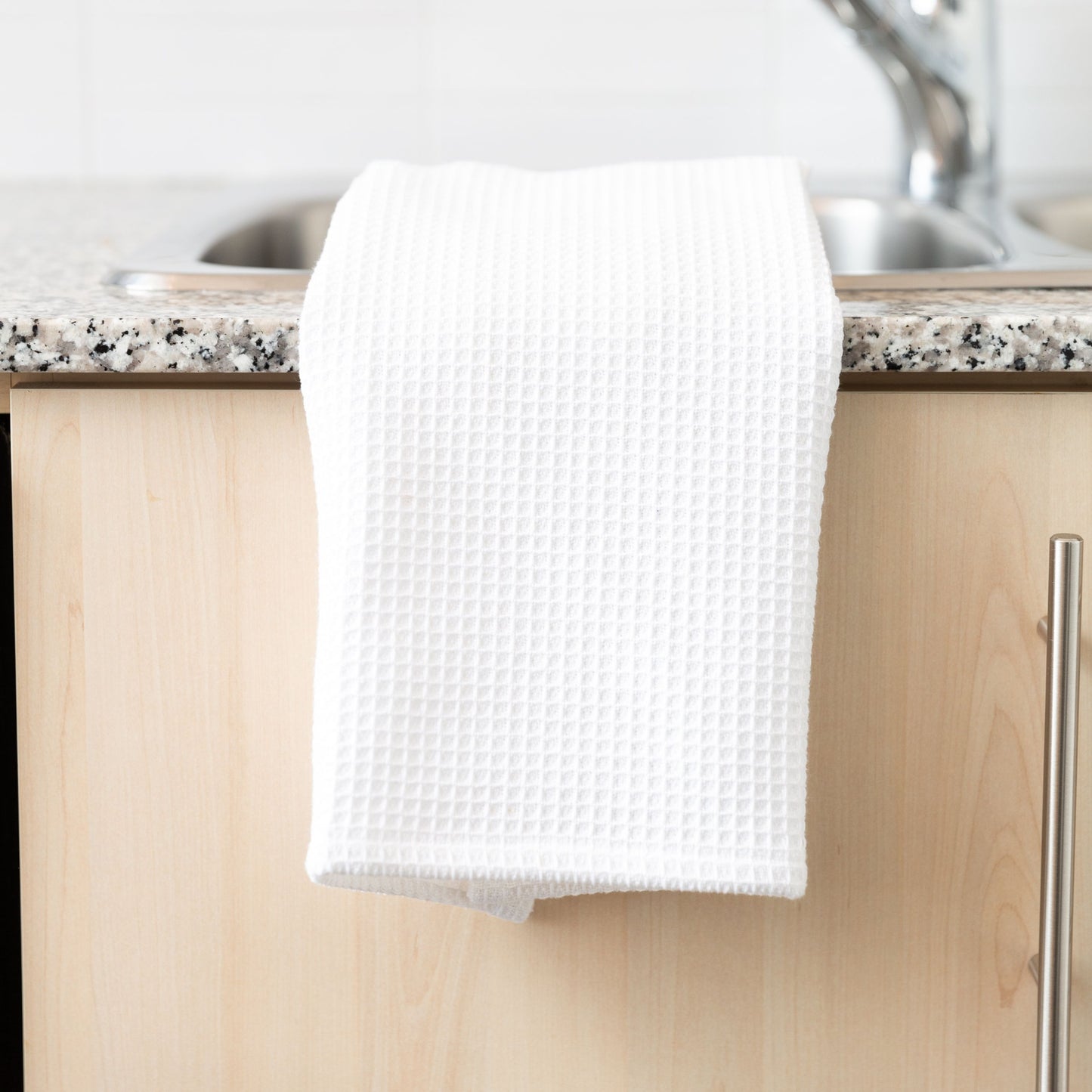 Broadway Waffle Cotton Kitchen Towel
